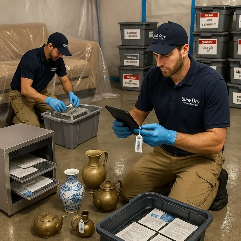 Content Protection and Restoration process in Blanchester, OH