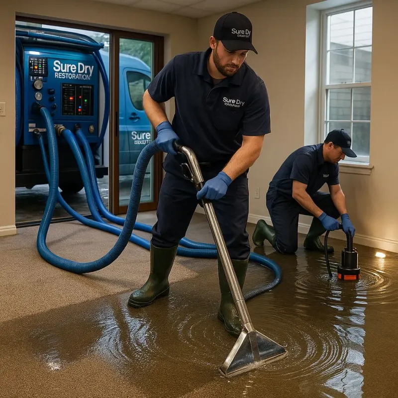 Water Extraction and Removal process in Blanchester, OH